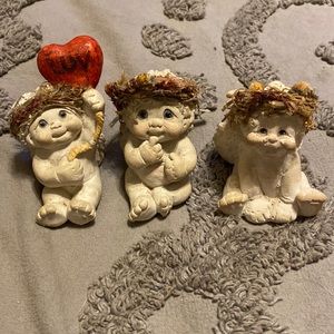 Dreamsicle angel set of 3